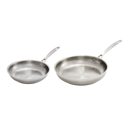 Baccarat iconiX Stainless Steel Twin Frypan 20cm & 26cm at Baccarat