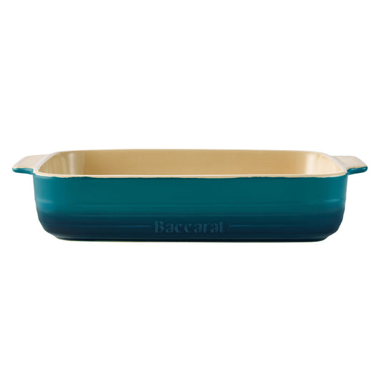Baccarat Le Connoisseur Stoneware Lasagne Baking Dish 38cm Lagoon Blue at Baccarat