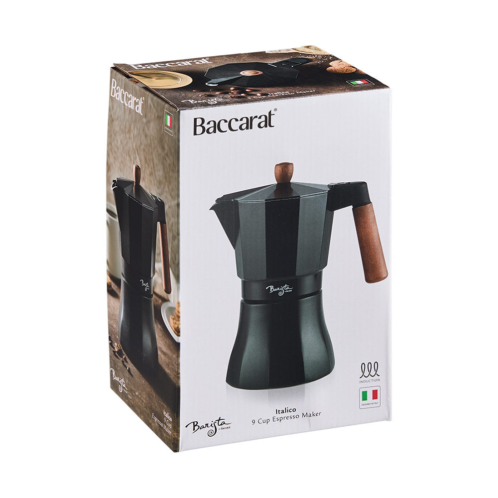 Baccarat Barista Italico Induction 9 Cup Espresso Maker at Baccarat