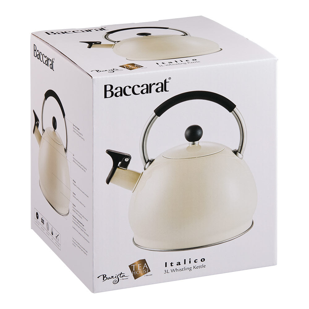 Baccarat Barista Tea House Italico Kettle 3L Oat Cream at Baccarat