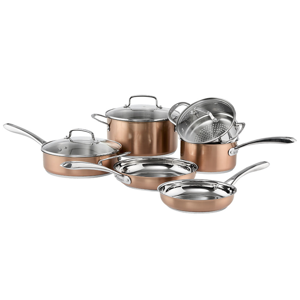 Baccarat SIGNATURE Stainless Steel 6 Piece Cookware Set Copper at Baccarat