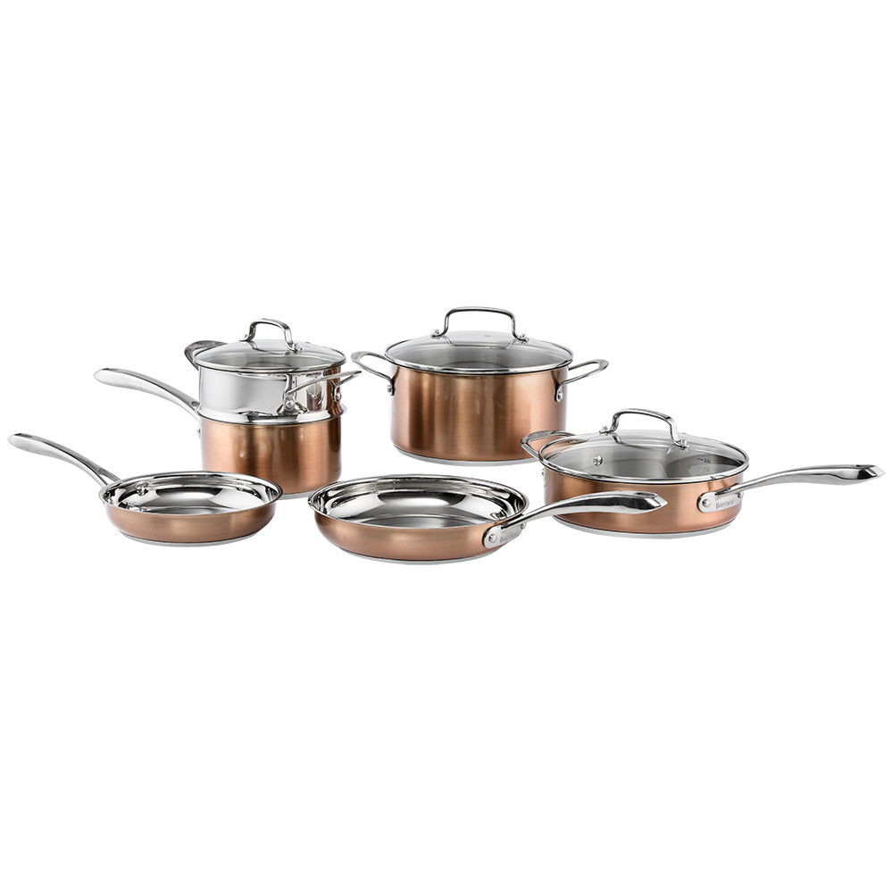 Baccarat SIGNATURE Stainless Steel 6 Piece Cookware Set Copper at Baccarat