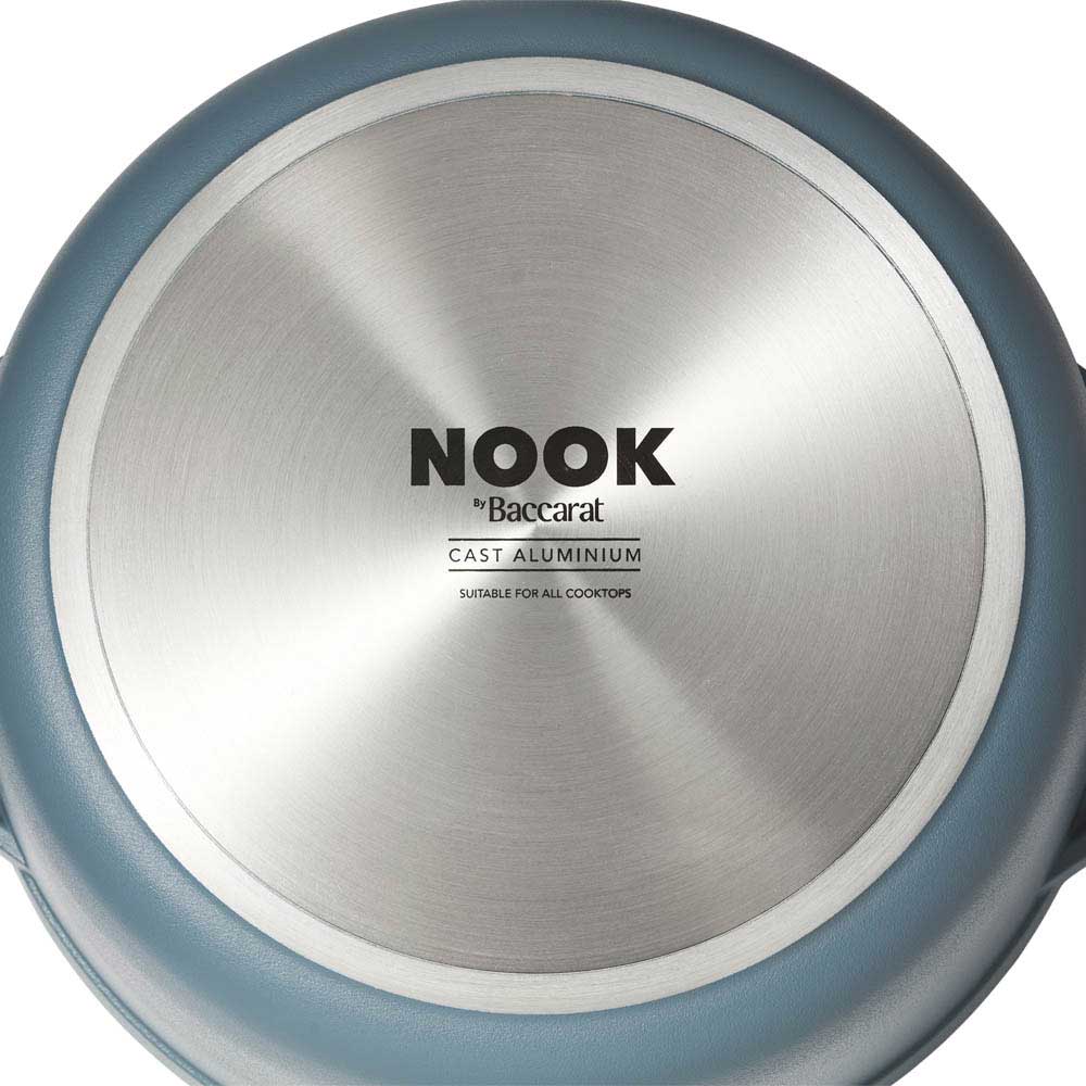 NOOK by Baccarat Casserole with Lid 28cm Denim