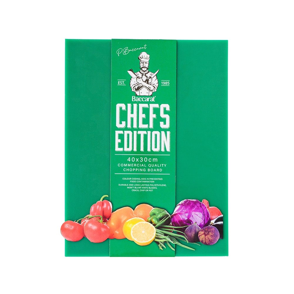 Baccarat Chefs Edition Cutting Board 40 x 30cm Green