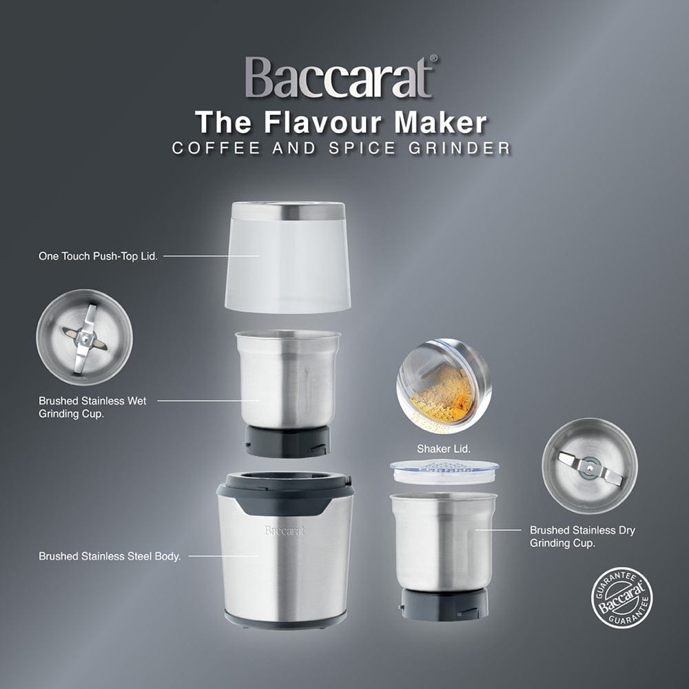 Baccarat The Flavour Maker Coffee & Spice Grinder