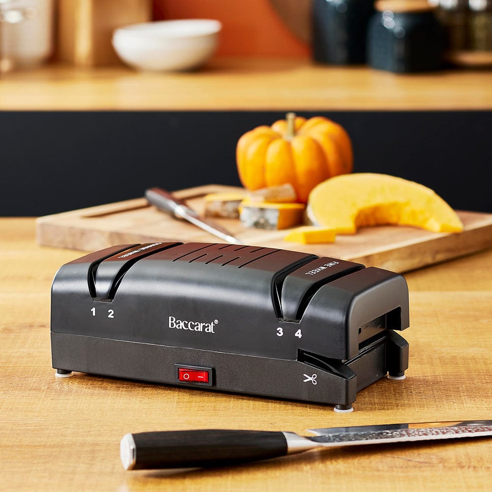 Baccarat The Precision Edge Electric Knife Sharpener Black