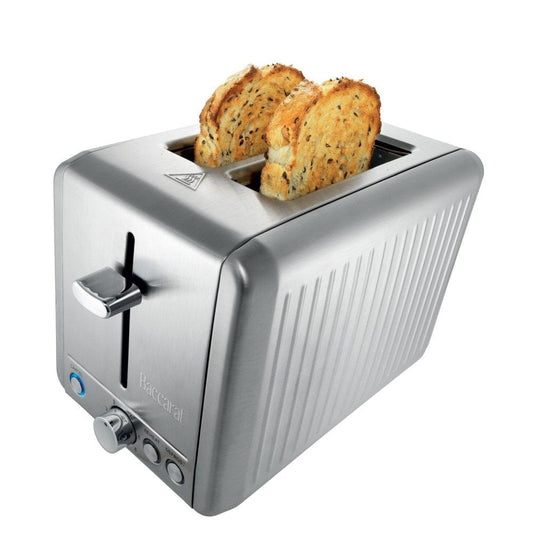 Baccarat The Toasty Slice 2 Slice Toaster Silver